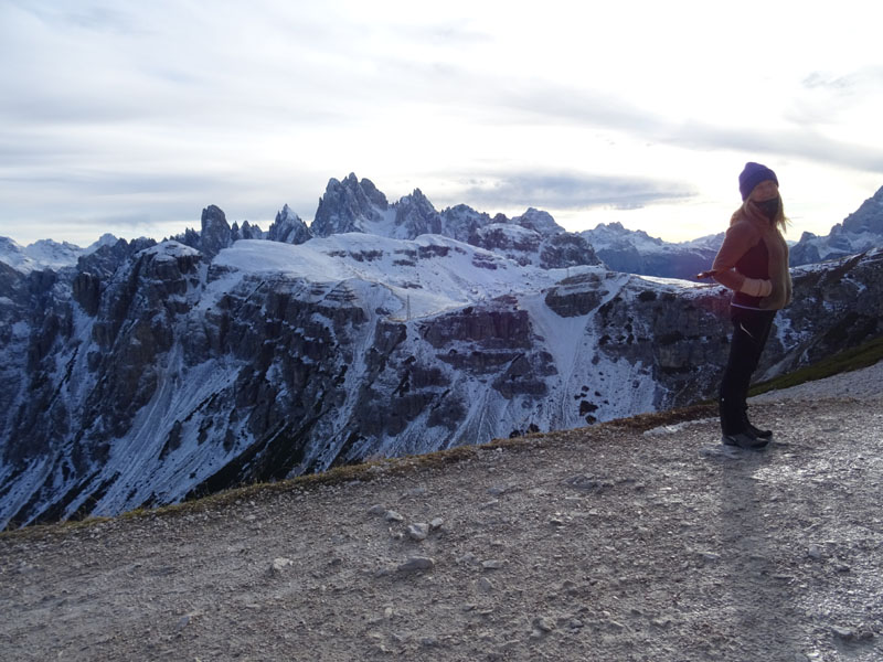 ai piedi delle....Tre Cime di Lavaredo